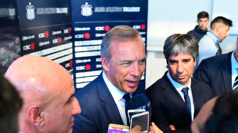 Andrés Fassi, habló sobre la situación actual del club. Foto: Twitter: @CATalleresdecba