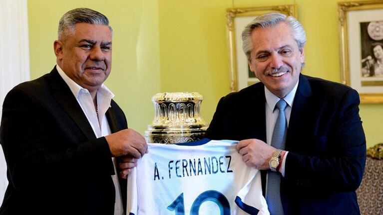 Andrés Fassi le pidió a Alberto Fernández que "haga algo por el fútbol argentino"