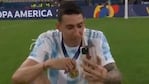 Ángel Di María fue el autor del único gol de la final ante Brasil en el Maracaná. (Captura video)