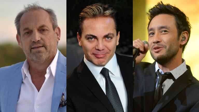 Ángel Martín, Cristian Castro y Luciano Pereyra, tres voces en Santa María de Punilla.