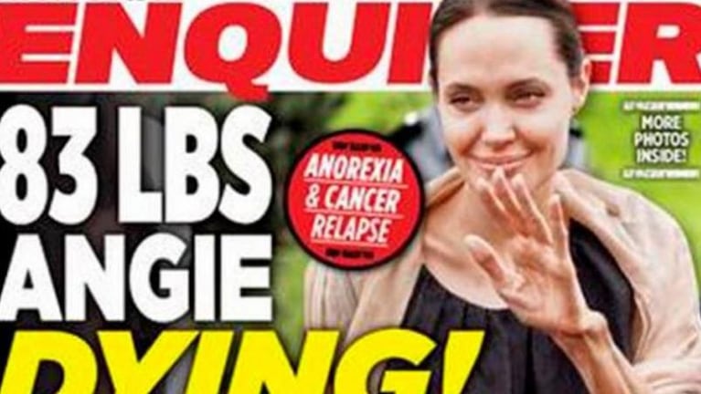 Angelina Jolie: 40 años y 44 kilos 
