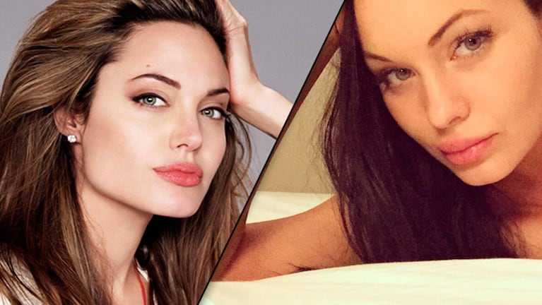 Angelina Jolie y Verónica Black ¿parecidas?
