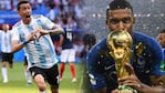 Angelito quiso cargarlo, pero el francés se llevó la copa.