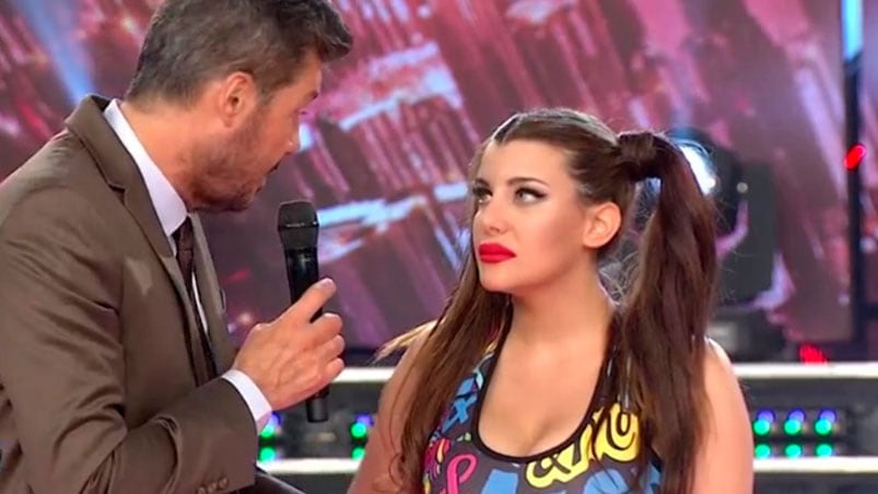 Angustiada, Charlotte Caniggia vivió su peor noche