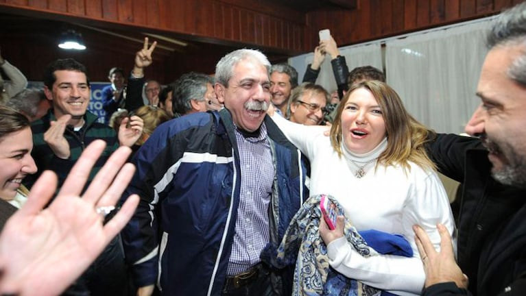 Aníbal Fernández viajó para festejar en Tierra del Fuego. (Foto: Dyn)