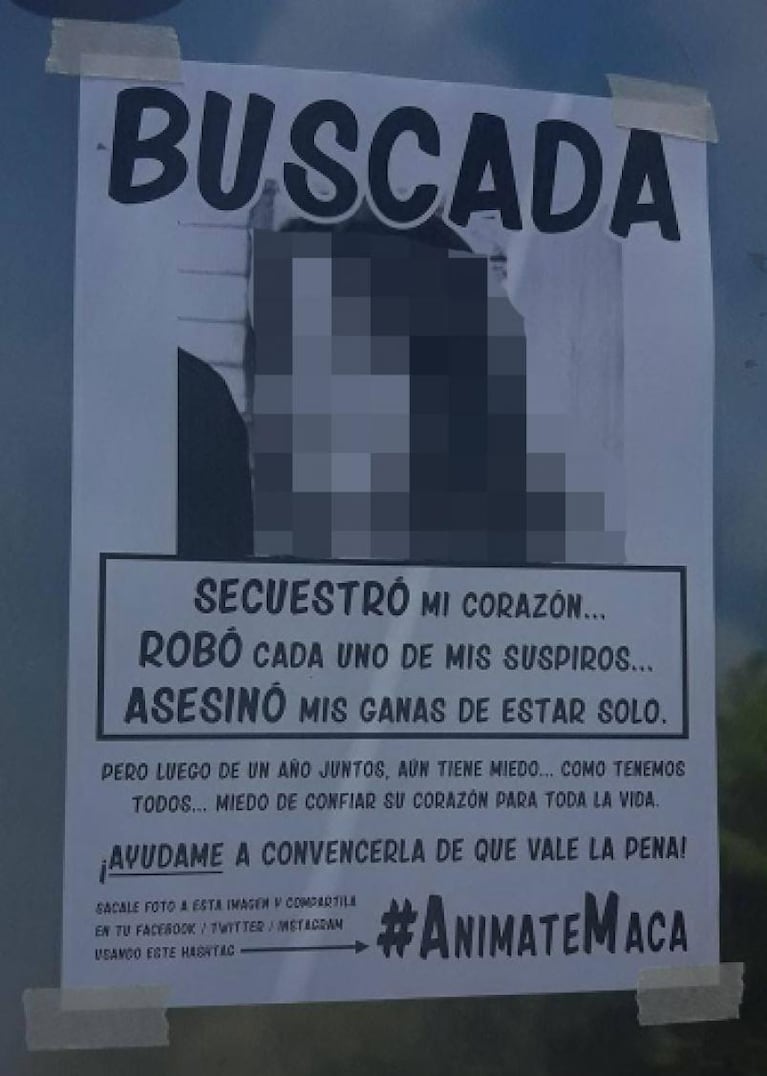 #AnimateMaca: el polémico cartel que invadió a Córdoba