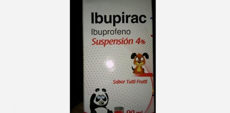 ANMAT retiró del mercado un lote de Ibuprofeno para niños y adultos mayores