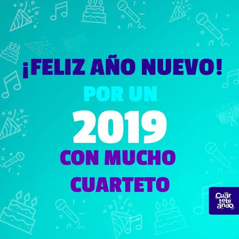 Año nuevo cuartetero