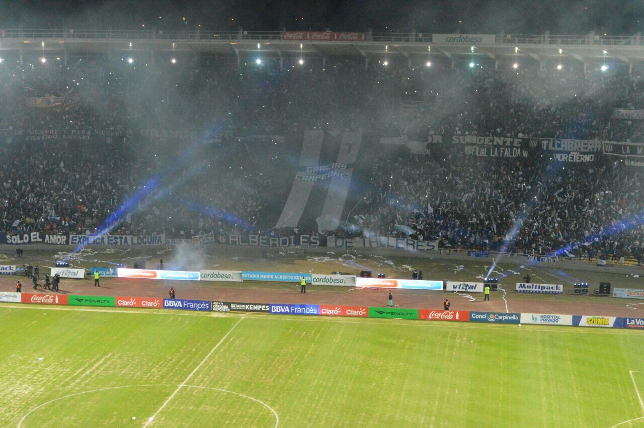 Ante 60 mil hinchas, el Matador tuvo su merecido festejo frente a Brown de Adrogué. Foto: Maxi López / ElDoce.tv