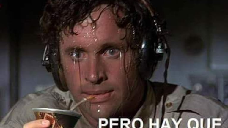 Ante la insoportable sensación térmica, un poco de humor.
