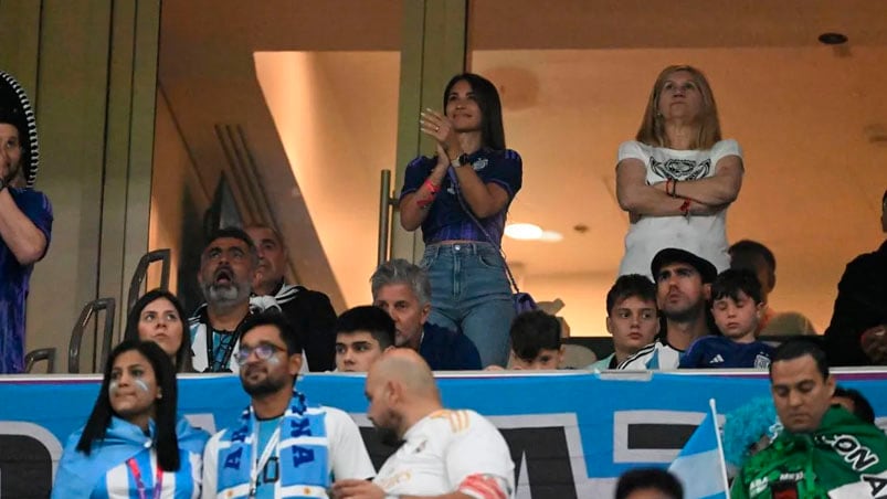 Anto deslumbró a todos desde el palco del estadio de River.