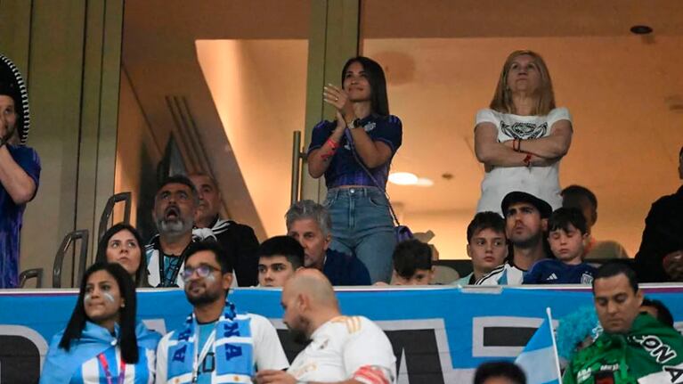 Anto deslumbró a todos desde el palco del estadio de River.