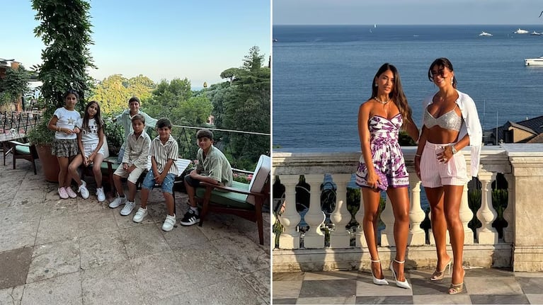 Antonela Roccuzzo en Italia