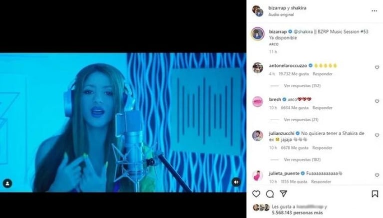 Antonela Roccuzzo salió a bancar a Shakira por el tema a Piqué y la reacción fue viral