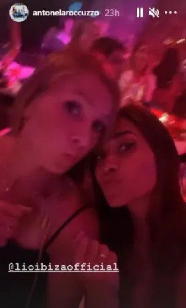 Antonela Roccuzzo salió de fiesta con sus amigas en Ibiza: las fotos de la noche 