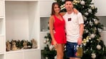 Antonela Roccuzzo y Lionel Messi celebraron Navidad en Rosario.