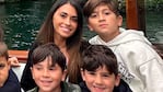 Antonela Roccuzzo y sus hijos compartieron un viaje por Italia.