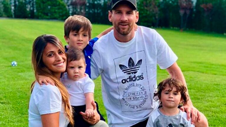 Antonela Roccuzzo y un deseo de amor y salud.