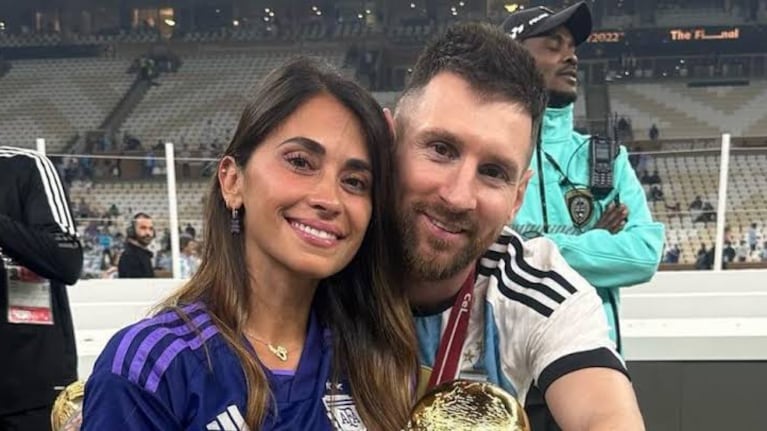 Antonela y el mensaje más romántico para Lionel.