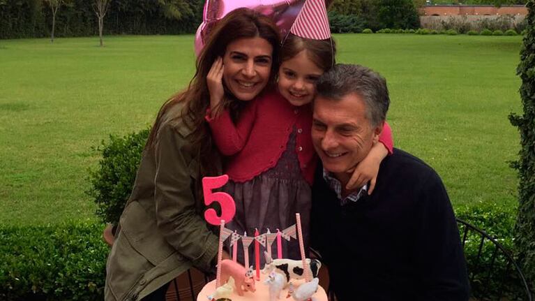 Antonia festejó su cumpleaños en Tandil,