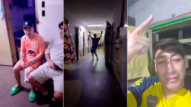 Aparecieron en Facebook videos grabados por presos en Bouwer.