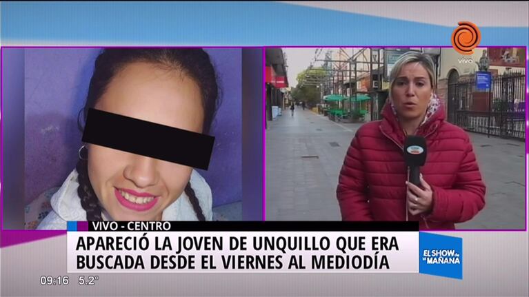 Apareció Dalma, la mujer desaparecida en Unquillo