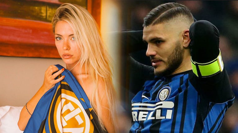 April Summers, fanática declarada del Inter... Y de Mauro Icardi.