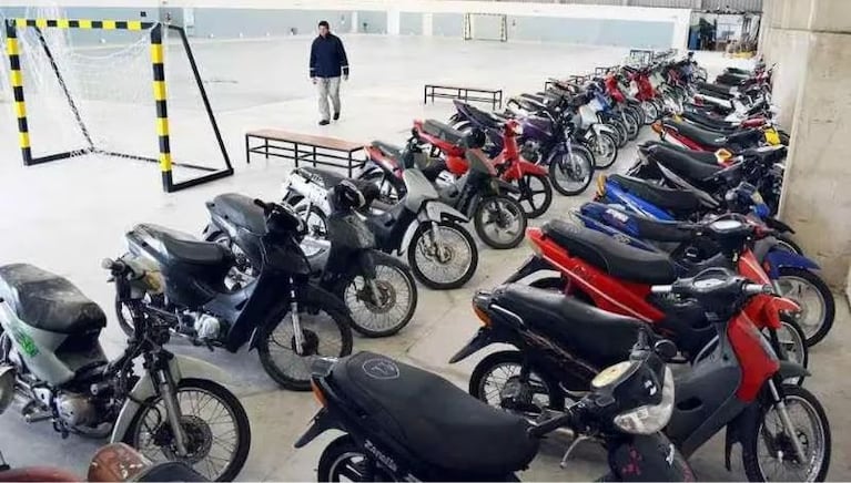 Aquellos a los que se les adjudiquen las motocicletas deberán pagar el 30% del total el mismo día de la subasta.