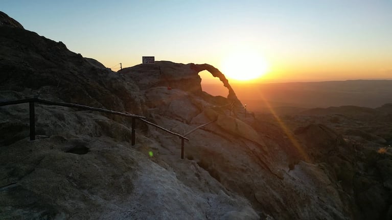 Arco Al Cielo  en Córdoba (Foto: sitio oficial de Parque Geológico Arco del Cielo)