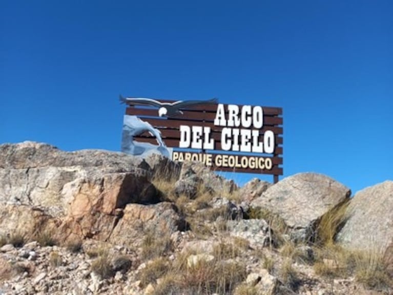 Arco del cielo, parque Geológico en Córdoba.
