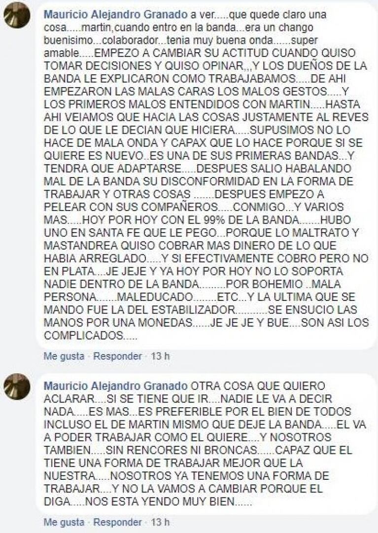 Arde el Trulalazo: "Martín quiere que lo echen"