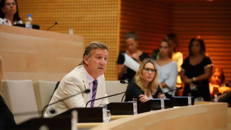 Arduh, jefe de bloque de Juntos en la Legislatura, promueve el proyecto.