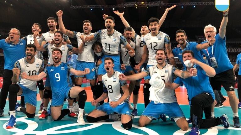 Argentina buscará otra medalla en los Juegos Olímpicos de Tokio 2020. Foto: Voleibol Argentino