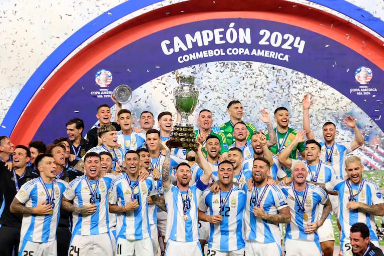 Argentina Campeón de la Copa América 2024. Foto: Instagram AFA