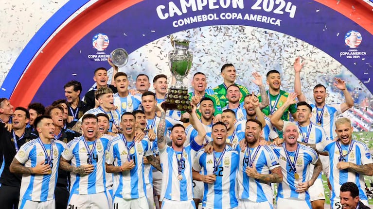 Argentina Campeón de la Copa América 2024. Foto: Instagram AFA