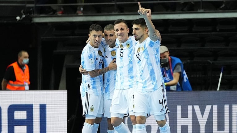 Argentina está en la final del Mundial de Futsal en Lituania