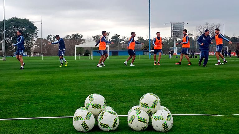 Argentina intensifica los entrenamientos pensando en Rio. Foto: AFA.
