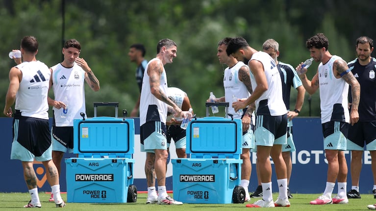 Argentina jugará sus primeros partidos tras el retiro de Messi. Foto: Reuters/Brett Davis