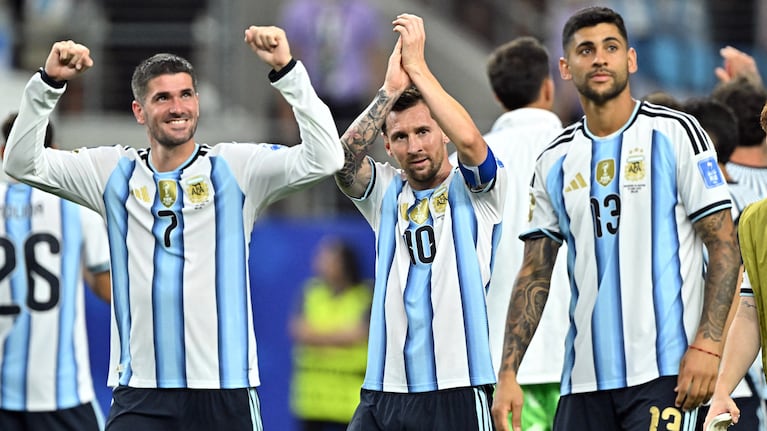 Argentina le ganó a Austria y se clasificó a 16avos de final del Mundial. (Reuters/Maria Lysaker)