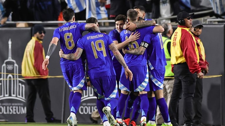 Argentina le ganó a Costa Rica en Estados Unidos.
