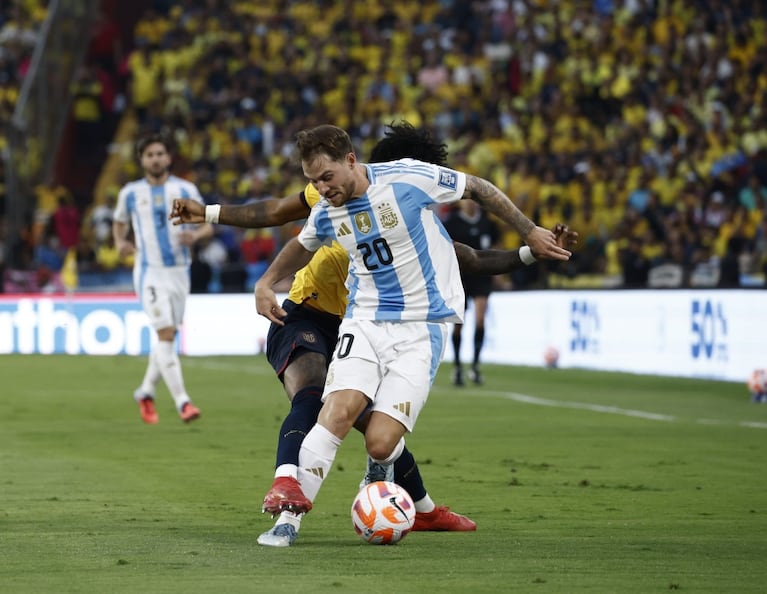 Argentina perdió con Ecuador en Guayaquil