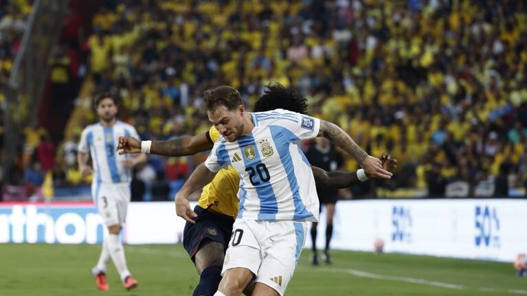 Argentina perdió con Ecuador en Guayaquil