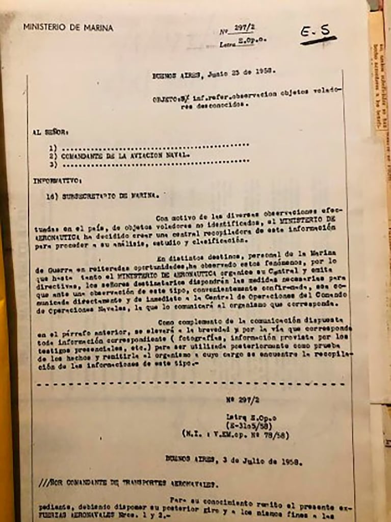 Argentina reportó a Estados Unidos el popular caso de un supuesto humanoide que bajó de un OVNI en San Luis