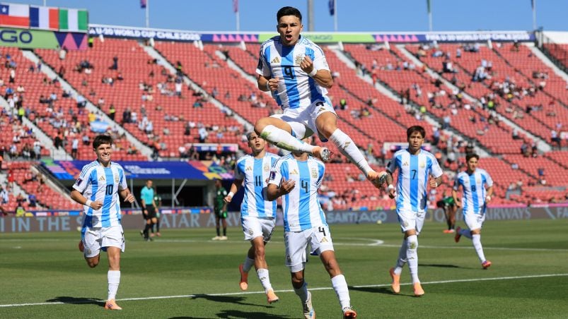Argentina Sub-20 pasó a cuartos de final del Mundial de Chile.