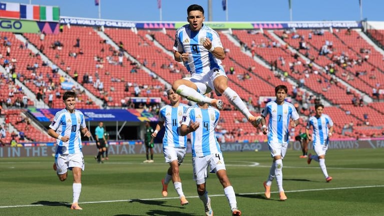 Argentina Sub-20 pasó a cuartos de final del Mundial de Chile.