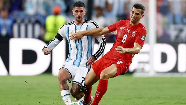 Argentina-Suiza en Kansas City. REUTERS/Lee Smith