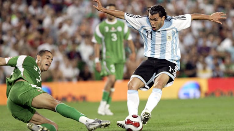 Argentina y Argelia jugaron una sola vez.