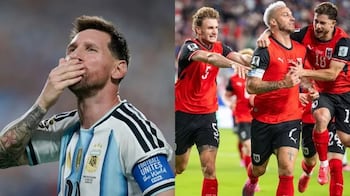 Argentina y Austria se enfrentan por primera vez de manera oficial.