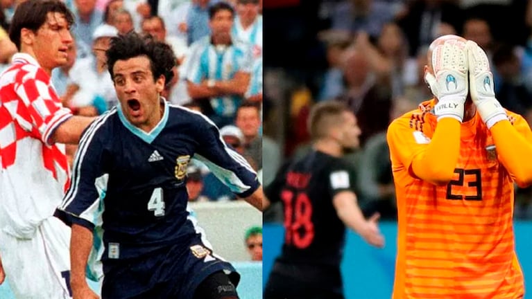 Argentina y Croacia se cruzaron dos veces en mundiales.