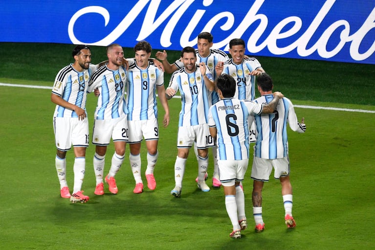 Argentina ya tiene rival para los 16avos de final. (AP Foto/Reed Hoffmann)